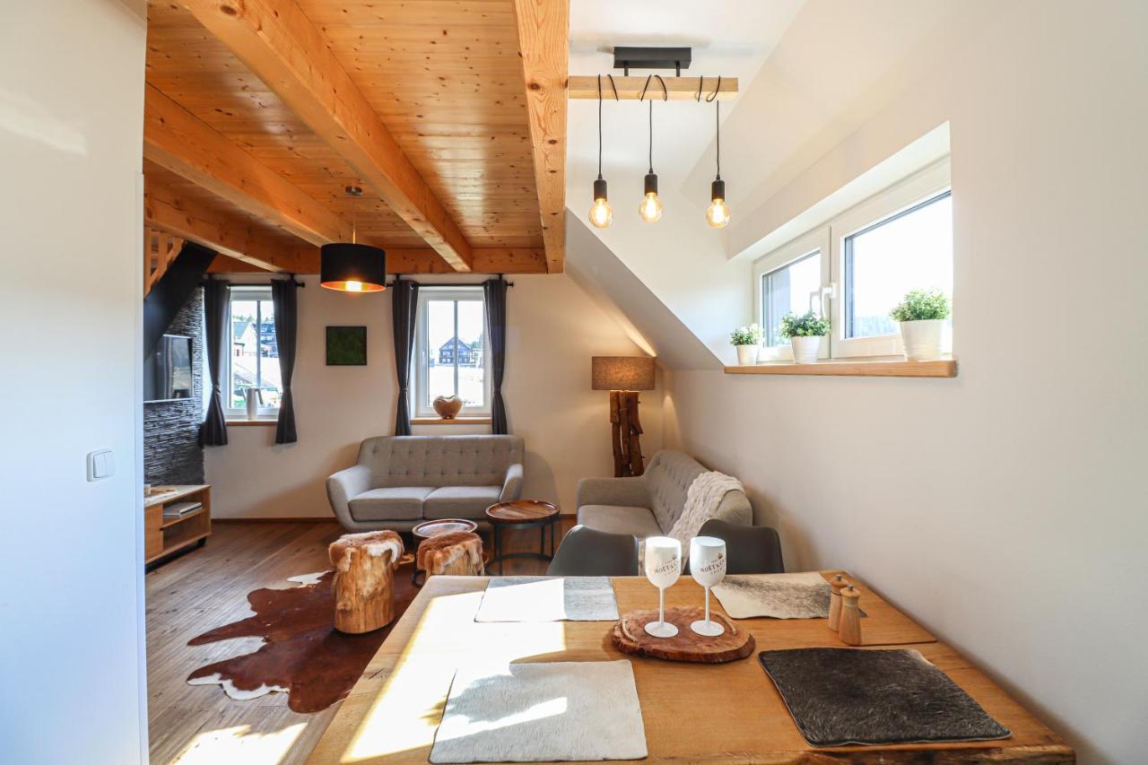 Woodhome - Luxury Mountain Apartment Horní Malá Úpa Exterior foto